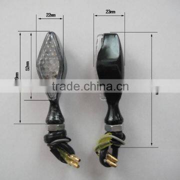 Universal E-mark LED Motorcycle Indicators Blinker Flashers Aluminum Turn Signal Light photo-3