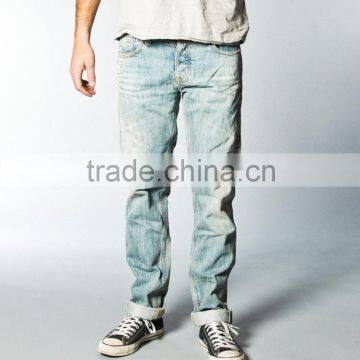Cheaper Price Wholesales Vintage Man Denim Jeans Branded Jeans Pants for Men(LOTN068) photo-5