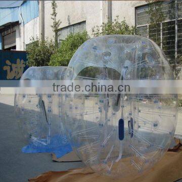 Hola transparent human bubble ball/core ball for sale