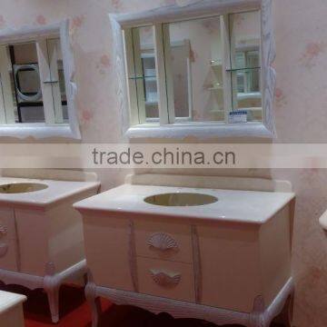 Kangchen Sanitary Ware Soild Wood Modern Bathroom Cabinet