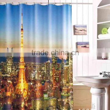 Photo Printed France Shower Curtain photo-2