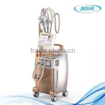 E-light+OPT+SHR+q switch laser multifunction beauty machine