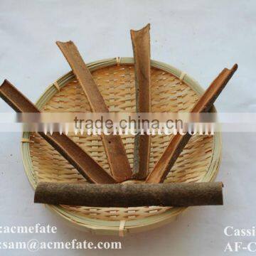 Food ingredients cassia split cinnamon