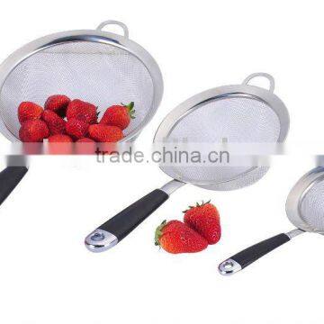 stainless steel mesh strainer set