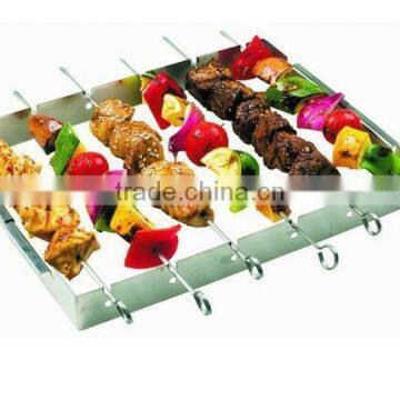 Circle Type BBQ Kebab Skewers/BBQ Skewer Stand/BBQ Kabob Rack photo-4