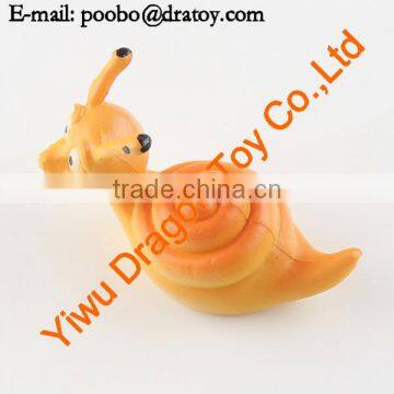 custom cartoon plastic snail toy