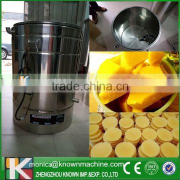 melting machine for candle wax / small screw candle machine