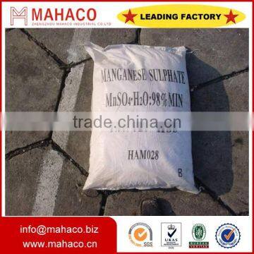 Factory Price PH7 manganese sulphate 98% feed grade/industrial grade