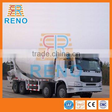 HJC concrete mixer truck weight with low cost for sale