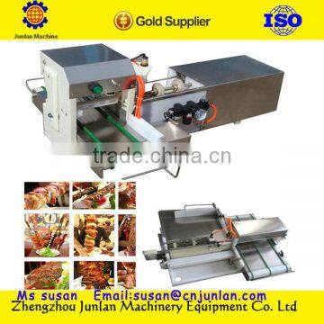 stainless steel kebab skewers automatic meat skewer machine 0086-18637188608