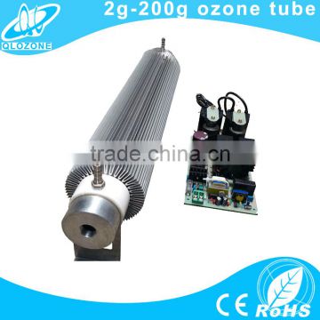 Ozone generator spare parts , ozone quartz glass tube , 1g 5g 7g 10g 20g - 200g ozone geenratorr kit