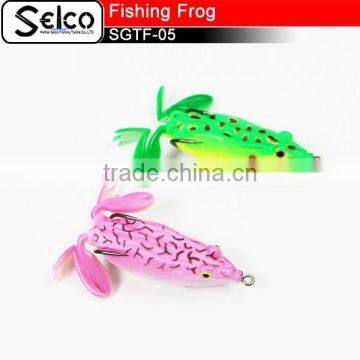 SGTF-05 artifical floating soft kicking frog, 65mm/15g