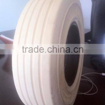 Cheap 4.00x8 3.75 Rim New Solid Tyre Baggage Cart Tires China photo-5