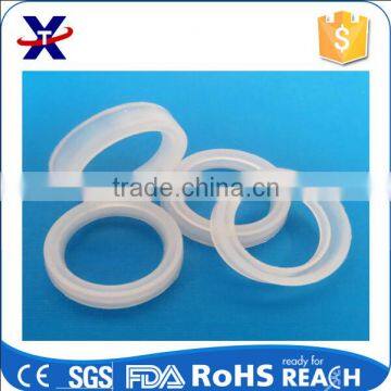 food grade flat transparent silicone sealing ring o ring silicone gasket