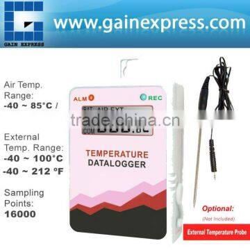 Digital Temperature Logger w/ External Temp Range and an option to connect to PC via RS232