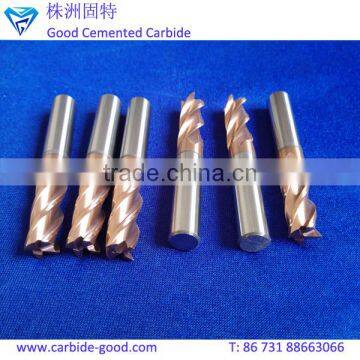 Solid carbide 4 flute drill bit cemented carbide end mill of various types