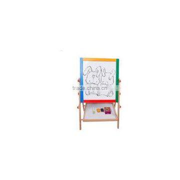 Cheap White and Black Kids Writing Board,Painting Interactive White Board,High Quality Wooden Drawing Board Toy photo-2