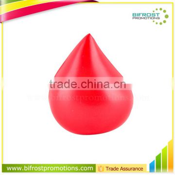 Blood Drop Shape Bulk Free Cheap Stress Balls