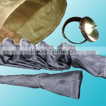 high temperature teflon coted Fiberglass super fiber filter cloth use for power plant