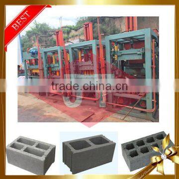India Low Price Building Brick Hollow Interlocking Paver Moulds Automatic Cement Block Making Machine uk photo-2