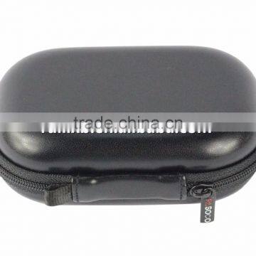 OEM Easy Carrying Small PU Earphone Accessory Waterproof EVA Earphone Case / Bag / Box With Mesh Pocket photo-3