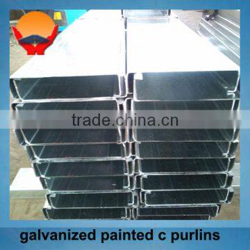 Cheap building material galvanized C purline