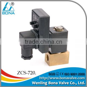 BONA Valve ZCS-720 Air compressor auto bleed brass solenoid valve