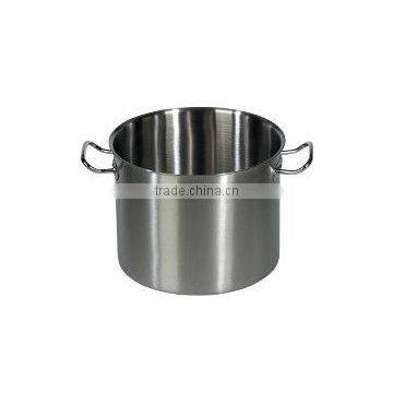 Large stainless steel kettle for home brewing