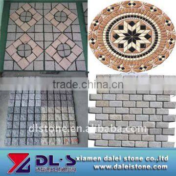 Granite mosaic tiles