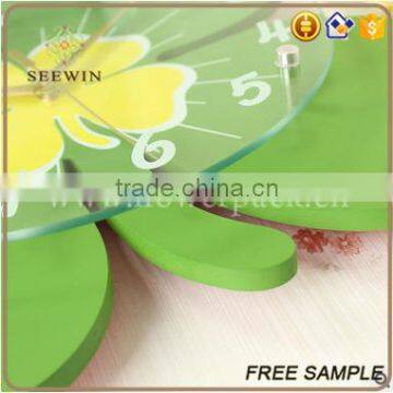 Fashionable Mute Clover Wall Clock photo-3