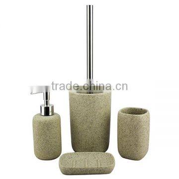 Shenzhen fountain craft factory produce sandstone bathrooms accessories for bathroom design and home decor