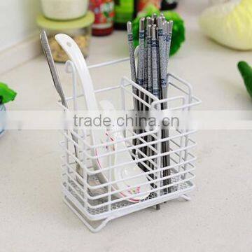 Small Order Stand Square Metal Chopsticks Holder photo-5