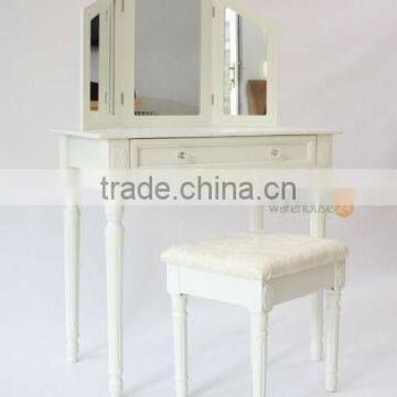 hot selling toilet table,cheap dressing table ,mirrored dressing table