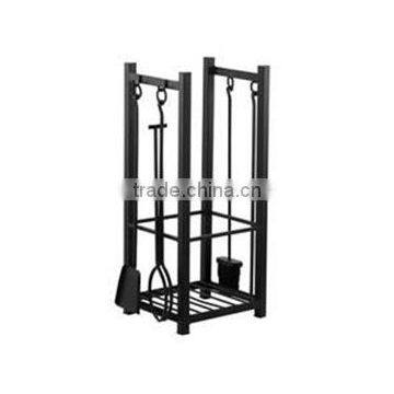 wrought iron Sling Wood Holder