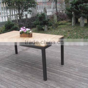 Luxury Garden Dining Set 6 Chairs Dining Set Uesd Rattan Outdoor Furniture photo-2