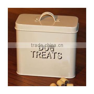 Hot sales metal pet food container