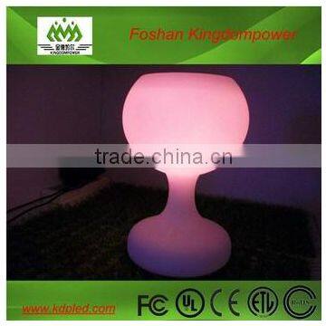 rechargeable battery led table lamp with color changing