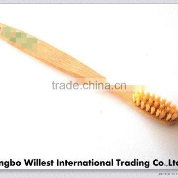 hot sale healthy and natural cheap bamboo toothbrush