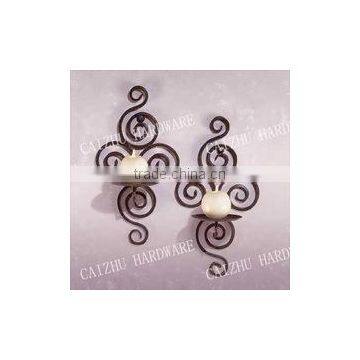 Fashionable Home Decoration Luky Metal Spherome Candle Holder photo-2