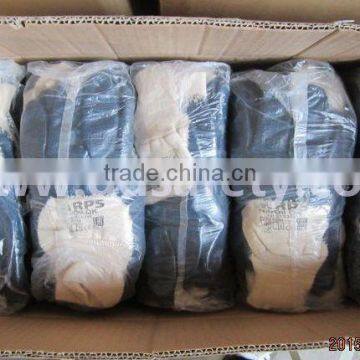 DDSAFETY Cotton Work Nitrile Glove With Blue Knit Wrist photo-4