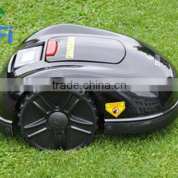 stable lithium-ion cordless lawnmower with 28cm cutting width