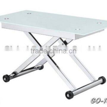 Modern Designs Metal Center Table, Stainless Steel Folding Dining Table photo-4