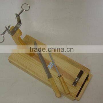 wooden ham rack