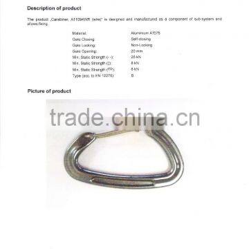 Hot Selling With CE & UIAA Aluminum Carabiner For Mountain Climbing photo-6