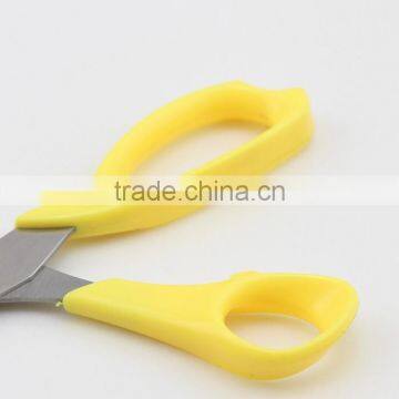 Plastic Handle Stainless Steel Household Scissors With Two Colors photo-3