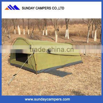 Good quality top-rated model camping canvas swag tent made in China