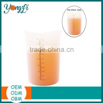 Wholesales Silicone Transparent Measuring Cups for Baking photo-4