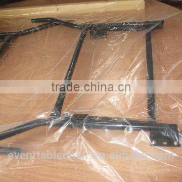 Round Plywood Banquet Folding Table With Alu Table Edge for Party Rental Wedding photo-5