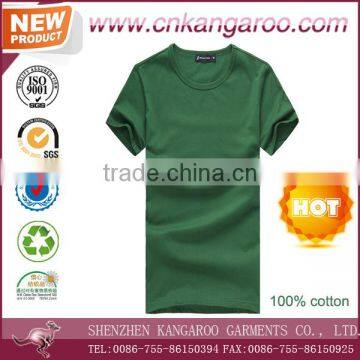 Customize 100% Cotton Plain Printing Promotional T shirt Wholesale China