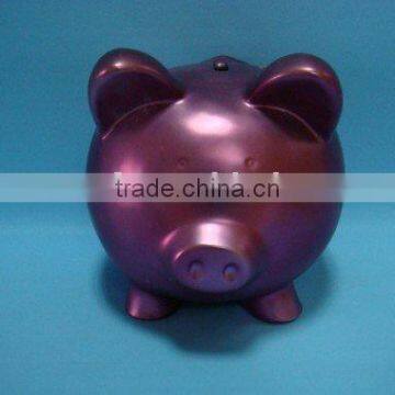 ceramic electroplate money box